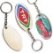 Oval Şekilli Ahşap Anahtarlık  -010