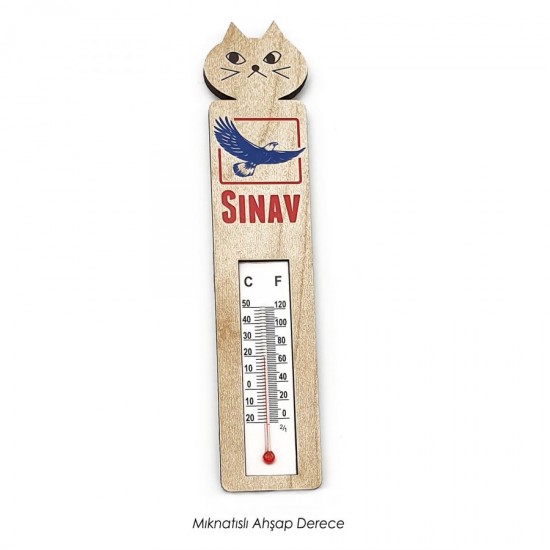 Ahşap Derece - Kedi -003, DP-AD-003 Ahşap Derece - Kedi -003, DP-AD-003