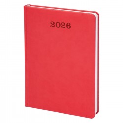 20*28 Termo Deri Ajanda Kırmızı 40453