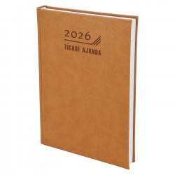 17*24 Termo Deri Ticari Ajanda Taba 41051
