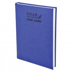 17*24 Termo Deri Ticari Ajanda Lacivert 41056