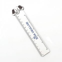 Ahşap Fil Cetvel - 15 cm -003