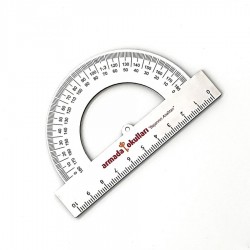Ahşap Gönye Cetvel - 10 cm -008