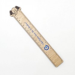 Ahşap Fil Cetvel - 20 cm -012