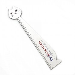 Ahşap Kedi Cetvel - 20 cm -014