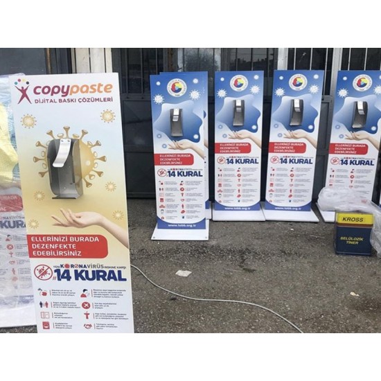 Dezenfektan Standı 001 Dezenfektan Standı 001