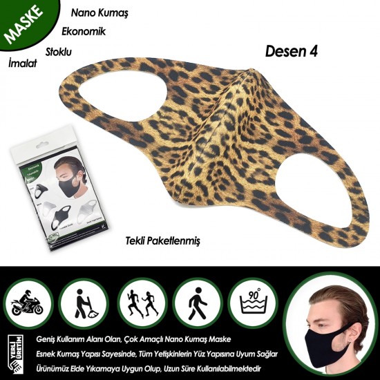 Yıkanabilir Maske 001 Yıkanabilir Maske 001