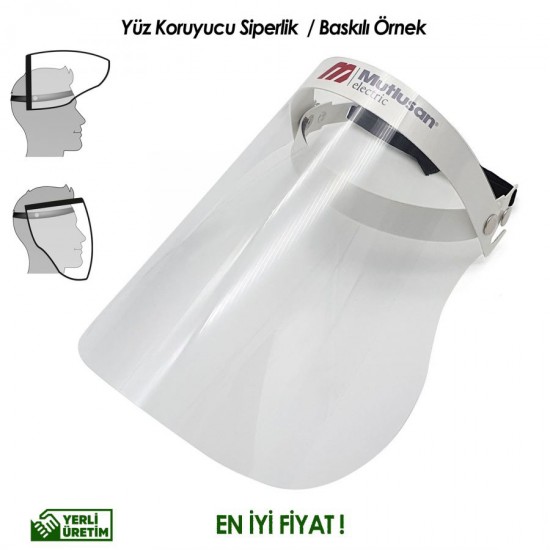 Yüz Koruyucu Siper Maske Kalkan 003 Yüz Koruyucu Siperlik Maske Kalkan 003