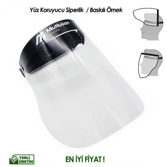 Yüz Koruyucu Siper Maske Kalkan 003 Yüz Koruyucu Siperlik Maske Kalkan 003