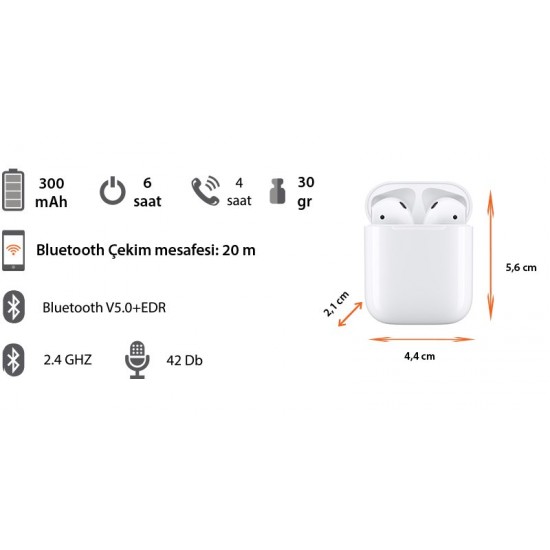 Airpods Kablosuz Kulaklık S10 Airpods Kablosuz Kulaklık S10