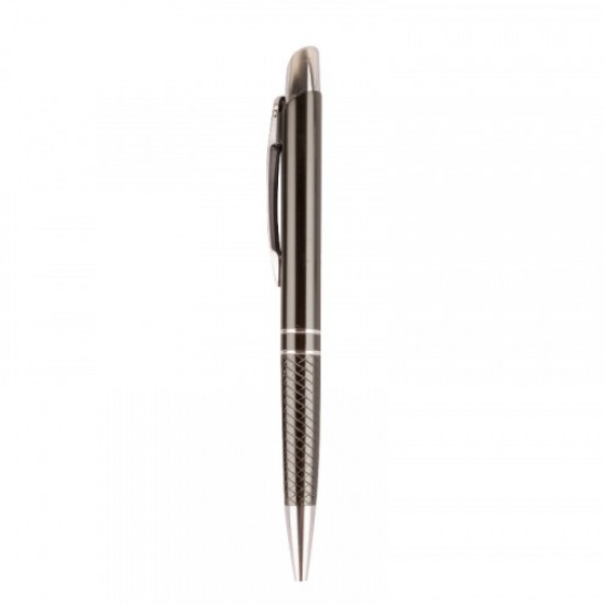 Çift Çizgili Oval Metal Tükenmez Kalem 009, DP-MTK-009 Çift Çizgili Oval Metal Tükenmez Kalem 009, DP-MTK-009