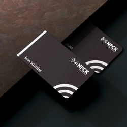 NFC Dijital Kartvizit - İsimli - Reklamlı