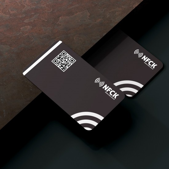 NFC Dijital Kartvizit - İsimsiz - Reklamlı NFC Dijital Kartvizit - İsimsiz - Reklamlı