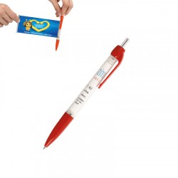 Plastik Banner Tükenmez Kalem Kırmızı 01
