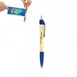 Plastik Banner Tükenmez Kalem Lacivert 01
