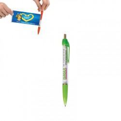Plastik Banner Tükenmez Kalem Yeşil 01