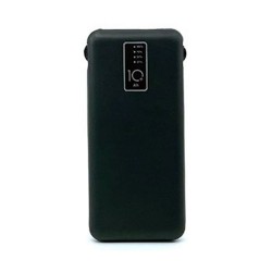 10000 mAh Powerbank (Dahili Kablolu) K420 Siyah