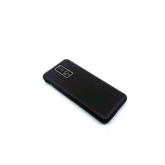 10000 mAh Powerbank (Dahili Kablolu) K420 Siyah 10000 mAh Powerbank (Dahili Kablolu) K420 Siyah
