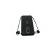 10000 mAh Wireless Powerbank (Dahili Kablolu) K410 Siyah 10000 mAh Wireless Powerbank (Dahili Kablolu) K410 Siyah