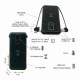 10000 mAh Wireless Powerbank (Dahili Kablolu) K410 Siyah 10000 mAh Wireless Powerbank (Dahili Kablolu) K410 Siyah