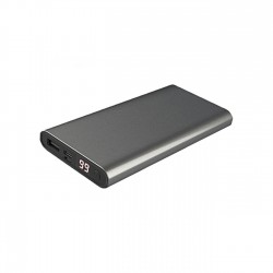 10000 mAh Powerbank Metal 7016 Füme