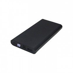 10000 mAh Powerbank Metal 7016 Siyah