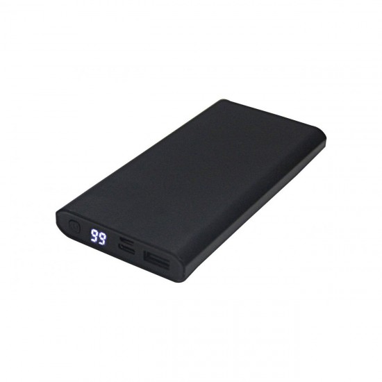 10000 mAh Powerbank Metal 7016 Siyah 10000 mAh Powerbank Metal 7016 Siyah