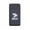 10000 mAh Rubber Işıklı Powerbank 7005 Siyah