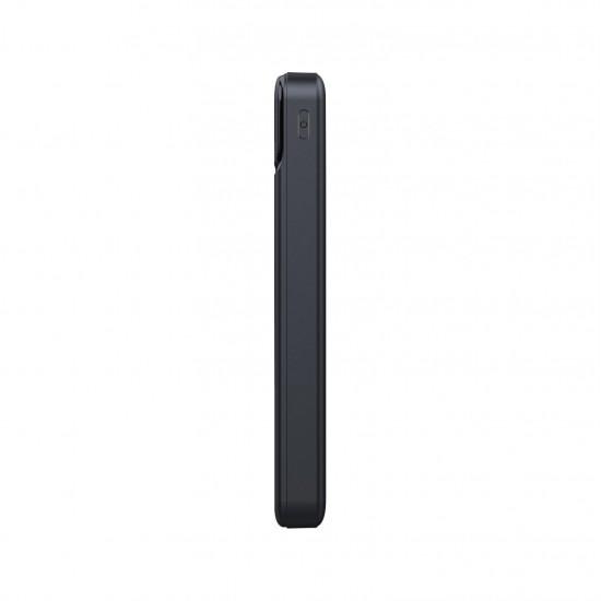 10000 mAh Rubber Işıklı Powerbank 7005 Siyah 10000 mAh Rubber Işıklı Powerbank 7005 Siyah