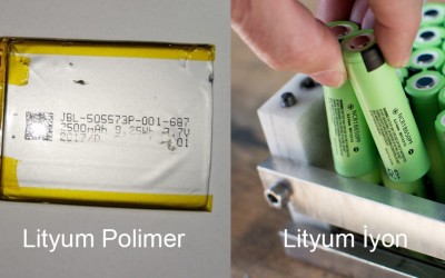 PowerBank için Lityum İyon mu (Li-ion) Yoksa Lityum Polimer pil mi (LiPo) kullanılmalı?