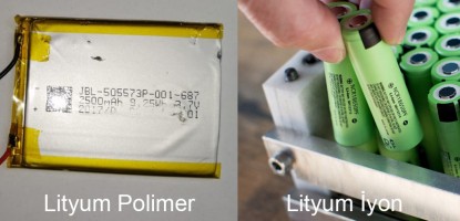 PowerBank için Lityum İyon mu (Li-ion) Yoksa Lityum Polimer pil mi (LiPo) kullanılmalı?