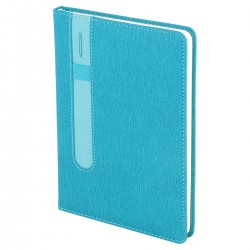 15*21 Termo Deri Turkuaz Tarihsiz Defter 35055