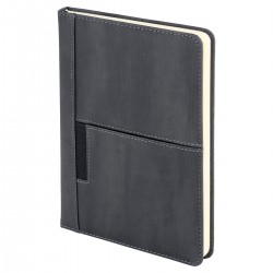 15*21 Termo Deri Siyah Tarihsiz Defter 37054