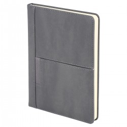 15*21 Termo Deri Gri Tarihsiz Defter 37057