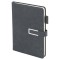 15*21 Termo Deri Siyah Tarihsiz Defter 38054