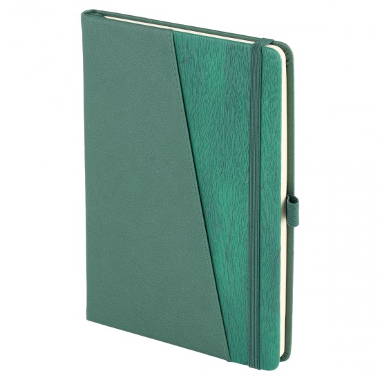 15*21 Termo Deri Yeşil Tarihsiz Defter 39058