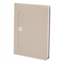 15*21 Krem Tarihsiz Defter 75058