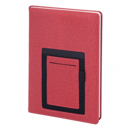 15*21 Kırmızı Cepli Tarihsiz Defter 76053 15*21 Kırmızı Cepli Tarihsiz Defter 76053