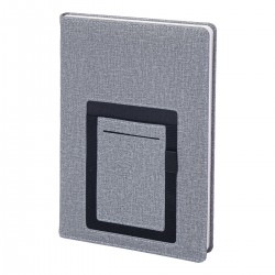 15*21 Gri Cepli Tarihsiz Defter 76054