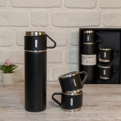 Bardak Setli Termos 500ml Siyah 8139