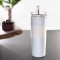 French Press Çelik Termos 500ml Beyaz 5554