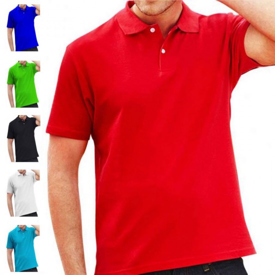 Yakalı Ve Düğmeli T-Shirt Yakalı Ve Düğmeli Polo T-Shirt