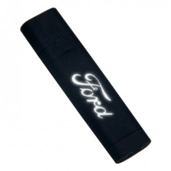 Rubber Işıklı Plastik USB Flash Bellek