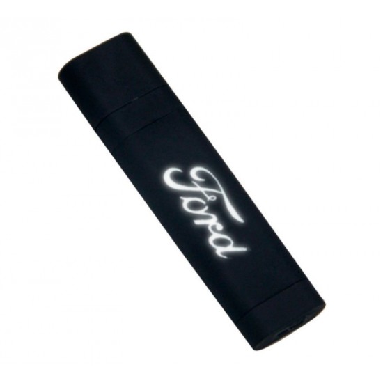 Rubber Işıklı Plastik USB Flash Bellek