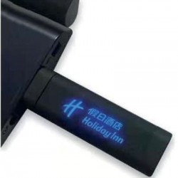 Rubber Işıklı Plastik USB Flash Bellek