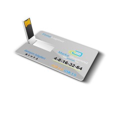 Kartvizit Şeklinde USB Flash Bellek