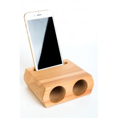 Ahşap Doğal Hoparlör Çiftli 001