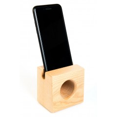 Ahşap Doğal Hoparlör Şaft Stand 003