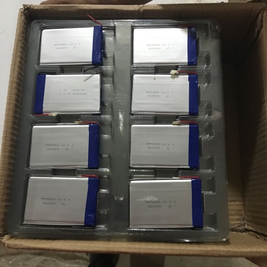 Batarya 4000 mAh 3.7 Volt 2A 606090 Batarya 4000 mAh 3.7 Volt 2A 606090