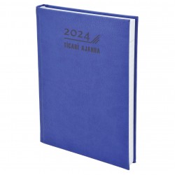 17*24 Termo Deri Ticari Ajanda Lacivert 41056
